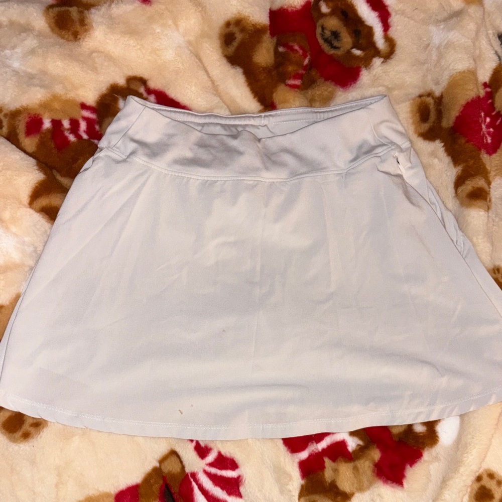 Women's White Tennis Skort